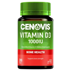 Cenovis Vitamin D3 1000IU Tablets 200