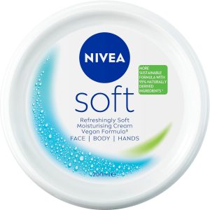 Nivea Soft Cream Lotion Moisturiser + Jojoba Oil & Vitamin E | 200mL