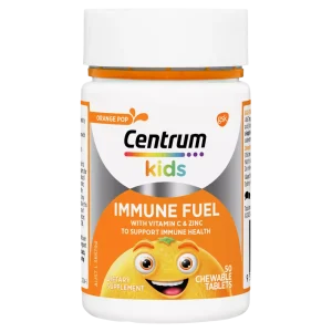 Centrum Kids Immune Fuel with Vitamin C & Zinc - 50 Chewable Tablets