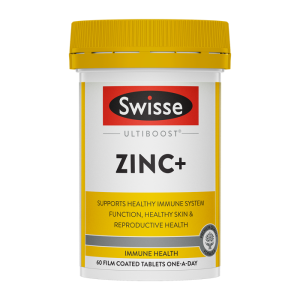 Swisse Ultiboost Zinc+ Tablets, 60 Count