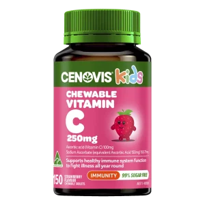 Cenovis Kids Chewable Vitamin C 250mg (Strawberry) 150 Tablets