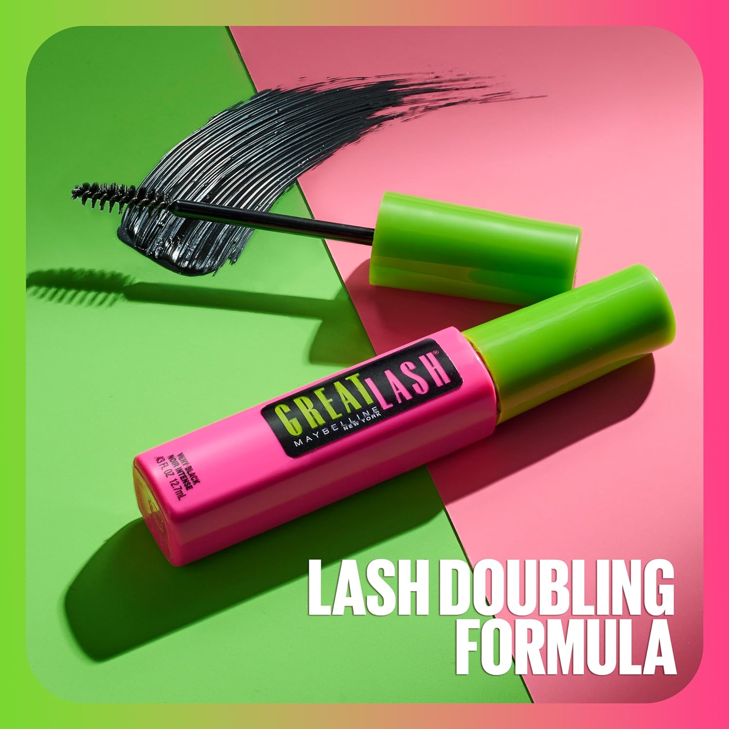Maybelline New York Great Lash Volumizing Mascara - Blackest Black