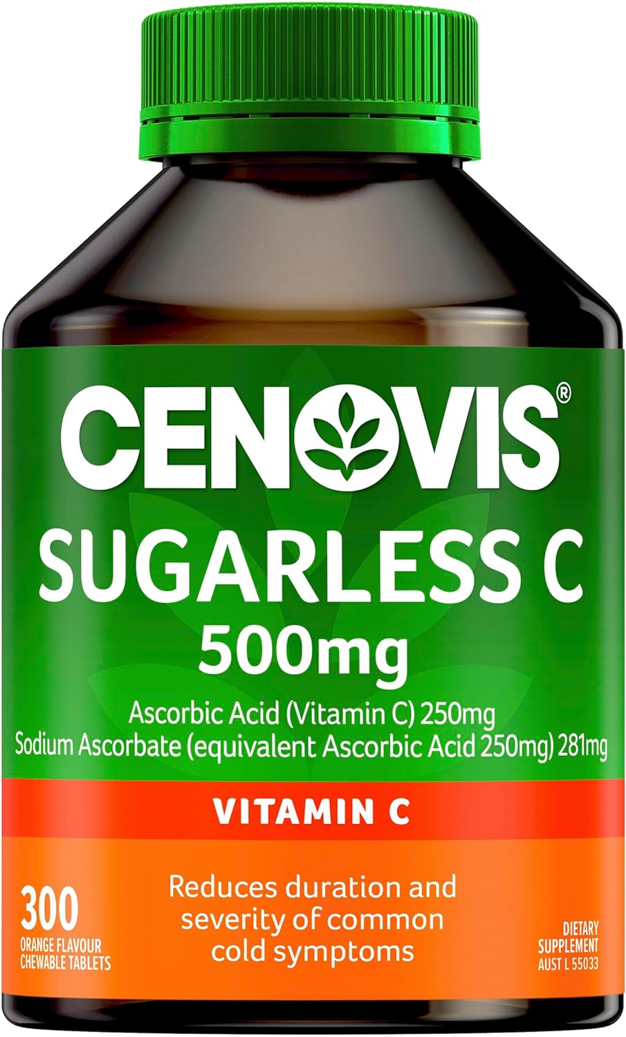 Cenovis Sugarless Vitamin C 500mg Chewable Tablets 300 - Image 8