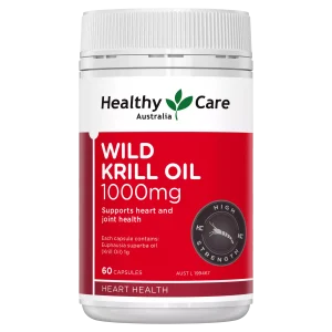 Healthy Care Wild Krill Oil - 1000 mg -60 Capsules