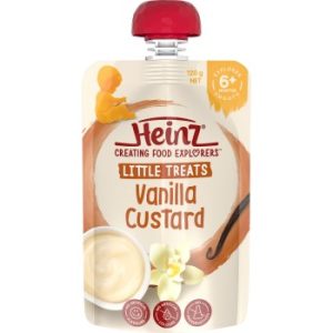 Heinz Vanilla Custard Pouch 6+ Months | 120g