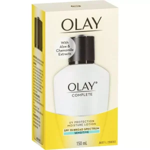 Olay Complete Uv Protection Moisture Lotion Sensitive Spf 15, 150ml