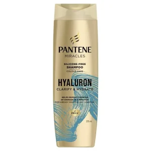 Pantene Miracles Hyaluron Moisture Renewal Silicone-Free Shampoo 375 ml