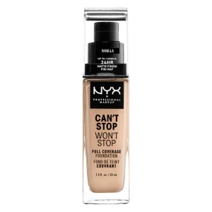 NYX Can't Stop Won't Stop Full Coverage Foundation Vanilla 30ml