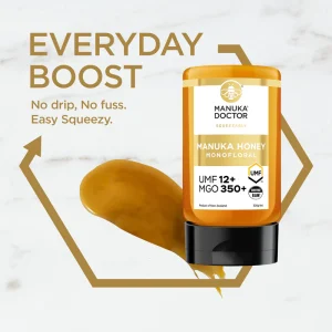 Manuka Doctor UMF 12+ Monofloral Manuka Honey 300g (Squeezy)