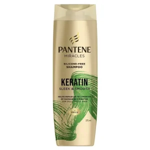 Pantene Miracles Keratin  Moisture Renewal Silicone-Free Shampoo 375 ml
