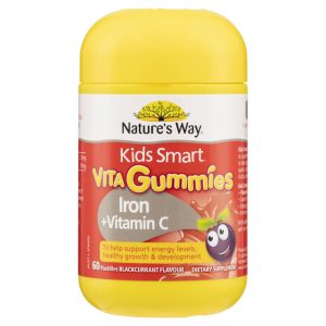 Nature's Way Kids Smart Iron Vita 60 Gummies