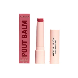 Revolution Pout Balm Glossy Shine Lip Balm Rose Shine