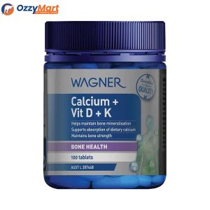 Wagner Calcium + Vitamin D + K 100 Tablets